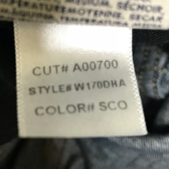 Hudson flap pockets bootcut Jeans sz 26 - Picture 6 of 7